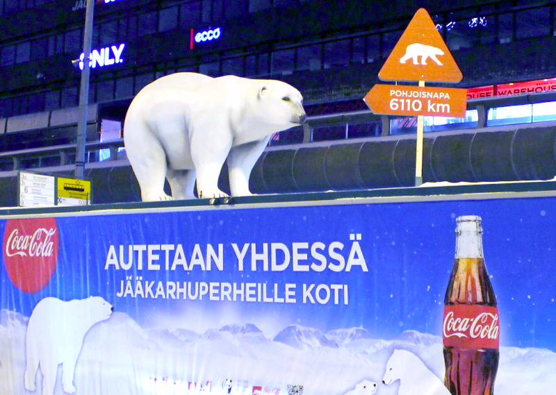 Coca Cola jääkarhu